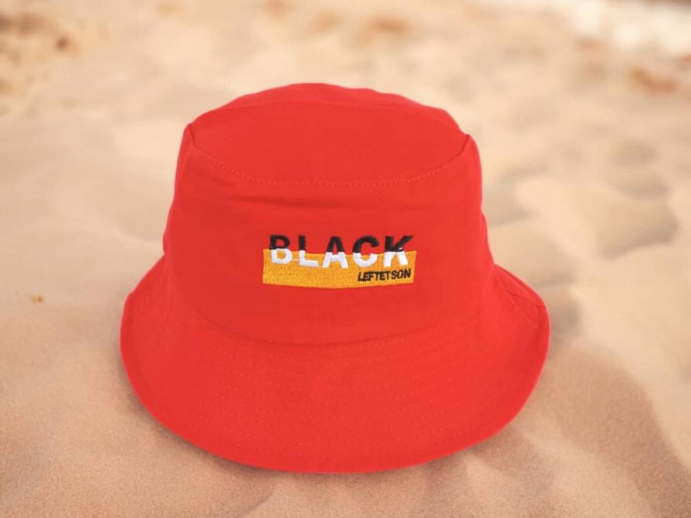 Панамка "Black" червоний