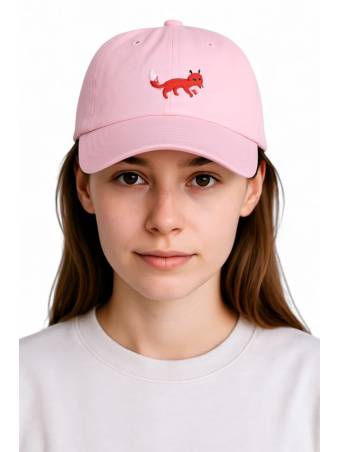 Кепка бейсболка "Foxy" рожева