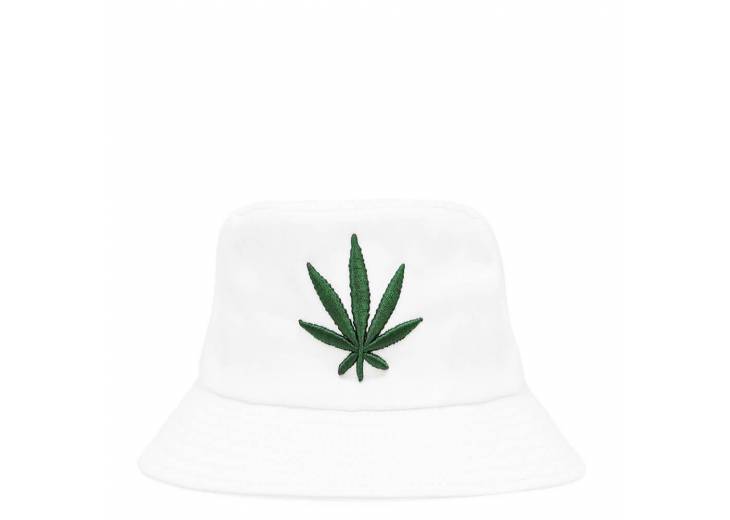 Панамка "Cannabis" белая