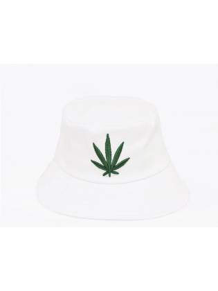 Панамка "Cannabis" белая