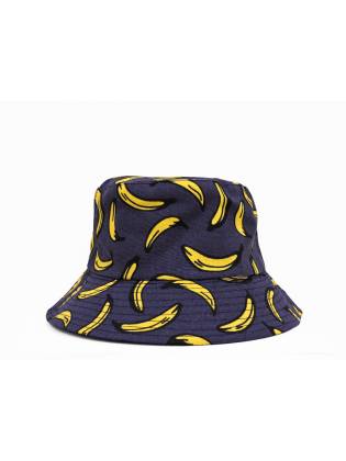 Двухсторонняя панамка "Bananas" синяя