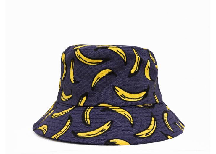 Двухсторонняя панамка "Bananas" синяя