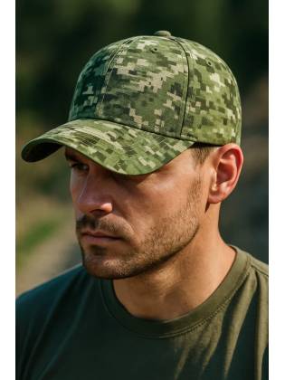 Кепка бейсболка "Warrior" піксель