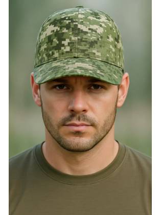 Кепка бейсболка "Warrior" піксель