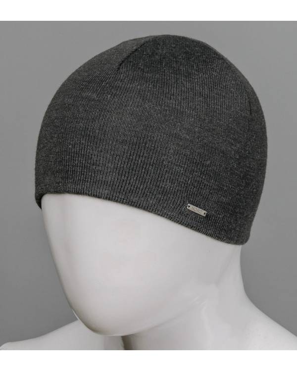 Чоловіча шапка "Wool" сіра