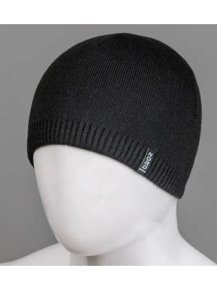 Чоловіча шапка на флісі "Fleece" чорна