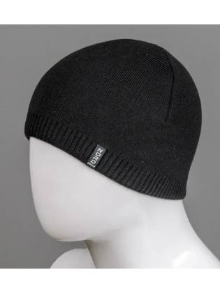 Чоловіча шапка на флісі "Fleece" чорна