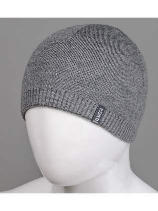 Мужская шапка на флисе "Fleece" серая