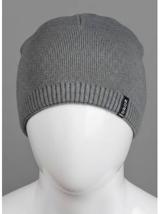 Мужская шапка на флисе "Fleece" серая
