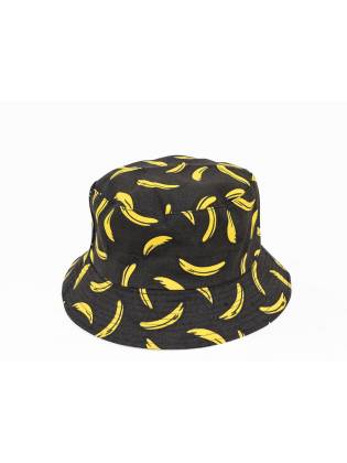 Двухсторонняя панамка "Bananas" черная