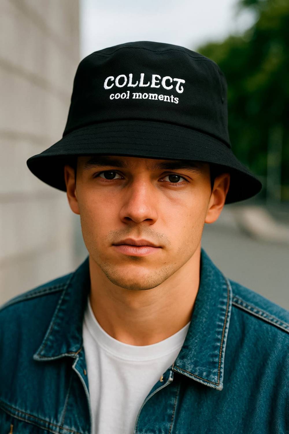 Панамка "College" чорна