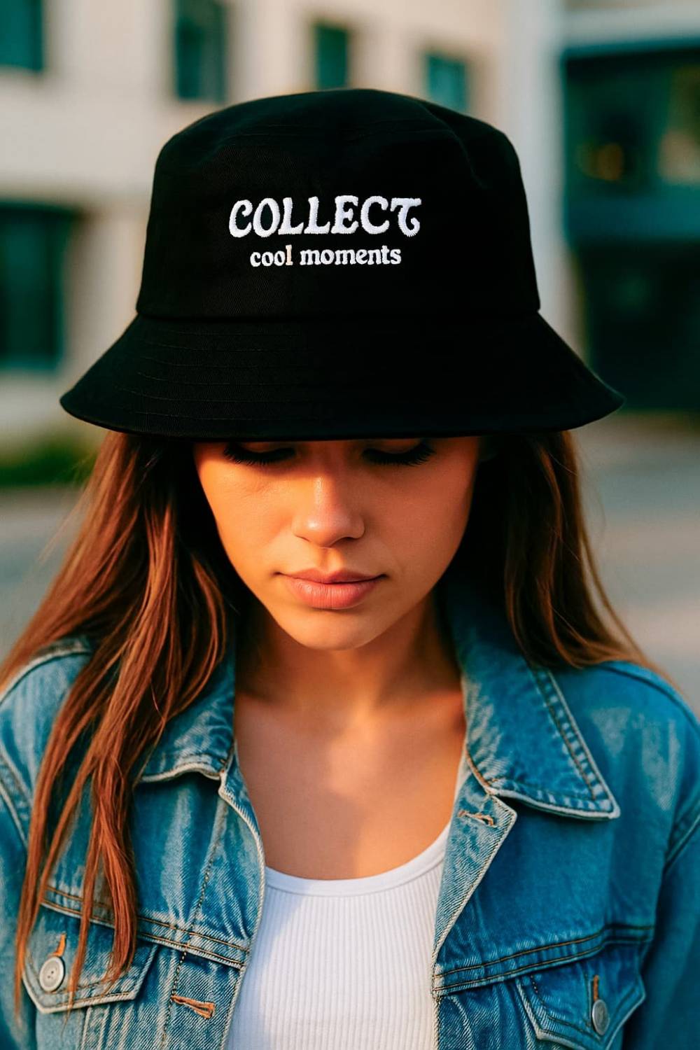 Панамка "College" чорна