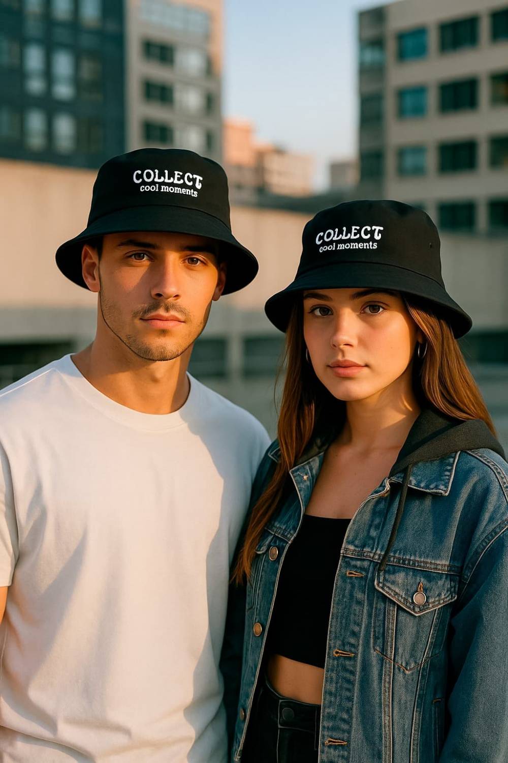 Панамка "College" чорна