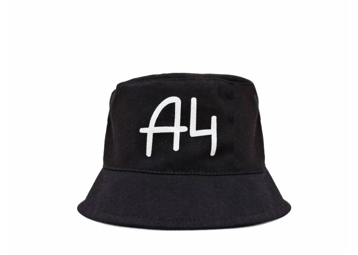 Детская панамка "A4" черная