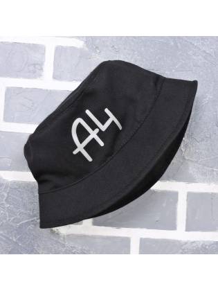 Детская панамка "A4" черная