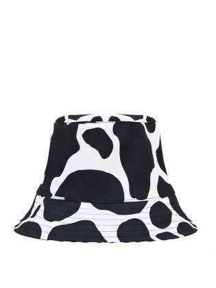 Двухсторонняя панамка "Cow-Z" черно-белая
