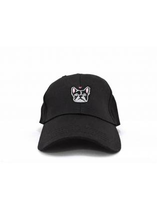 Кепка бейсболка "Bulldog" черная