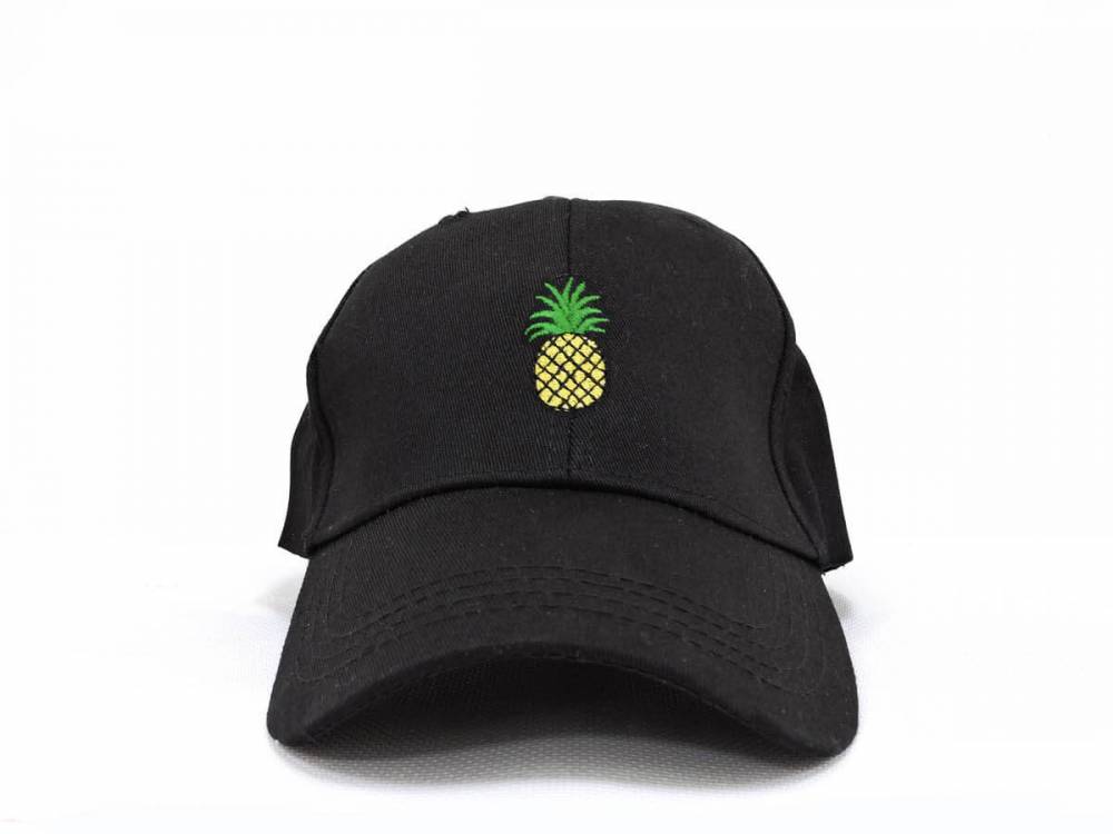 Кепка бейсболка "Ananas" чорна
