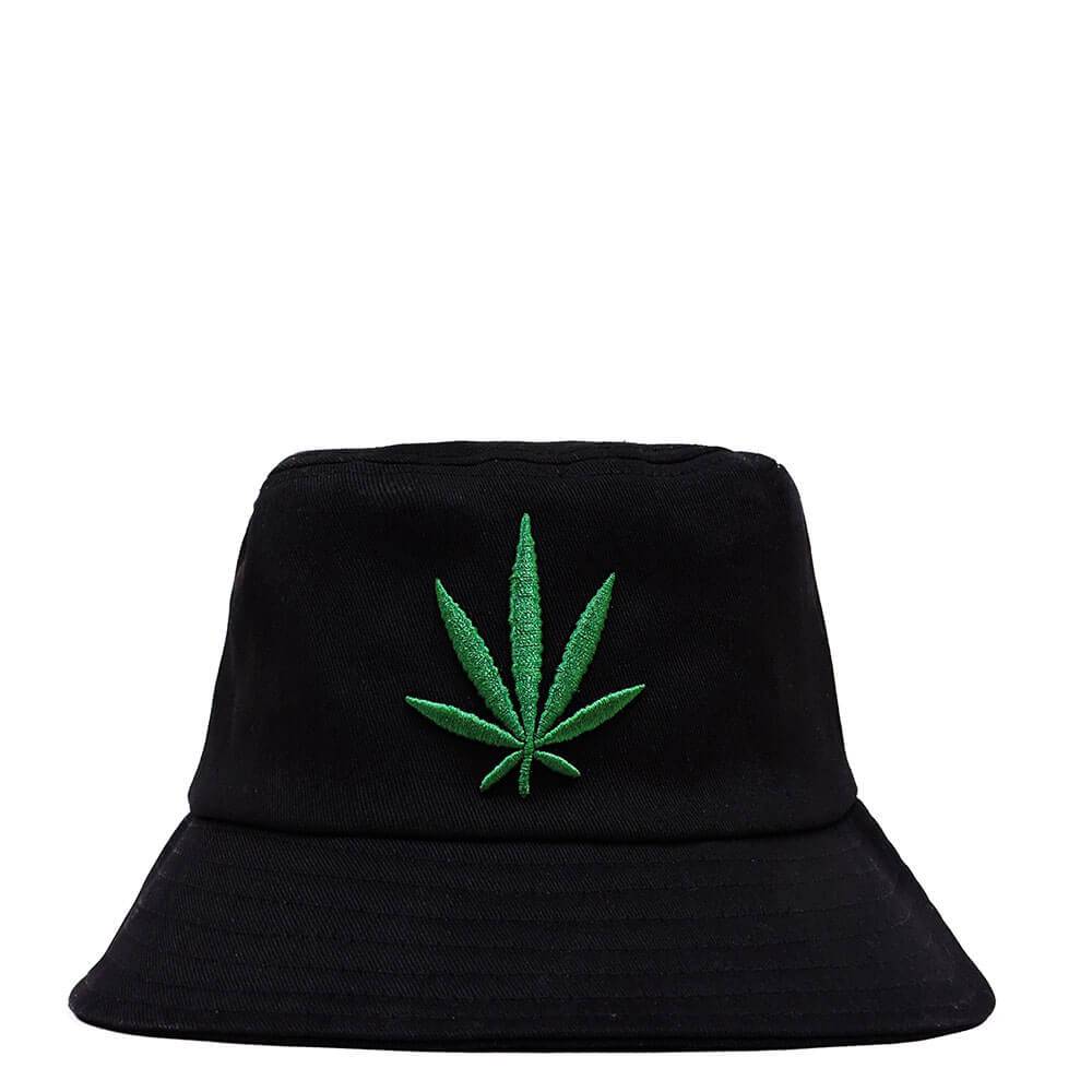 Панамка "Cannabis" чорна