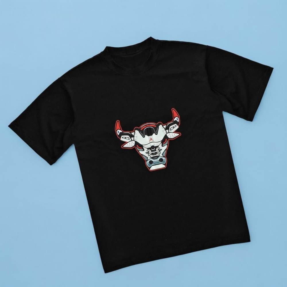 Чоловічі футболки "Bull" чорна