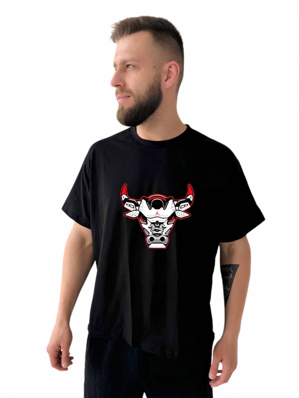 Чоловічі футболки "Bull" чорна