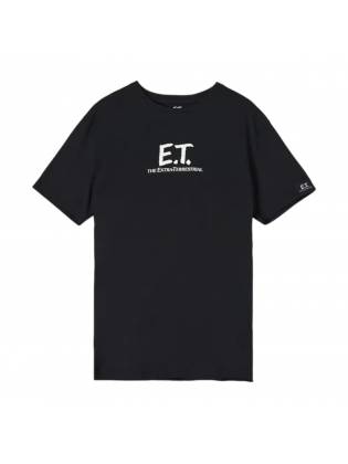 Мужская футболка "E.T." черная