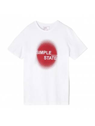 Чоловіча футболка "Simple State" біла