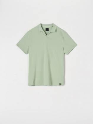 Мужская футболка "Polo" салатовая