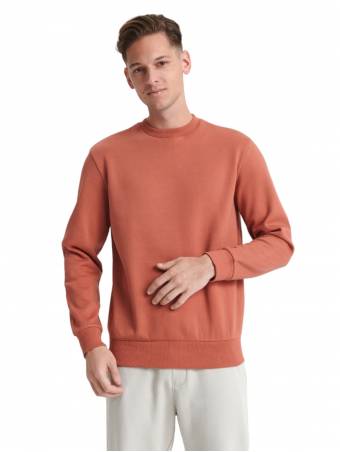 Мужской свитшот "Classic" кирпичный