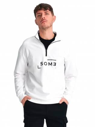 Мужской свитшот "Some" белый