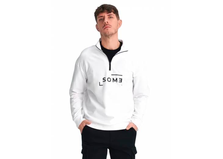 Мужской свитшот "Some" белый