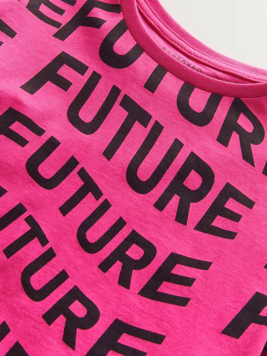 Чоловічі футболки "Future" малинова
