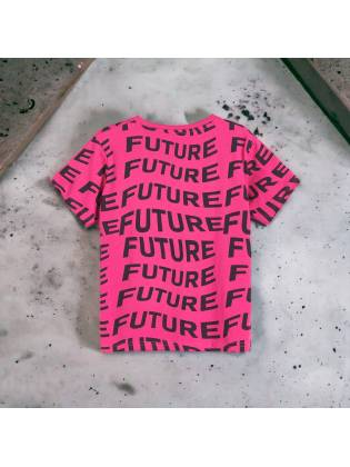 Мужская футболка "Future" малиновая