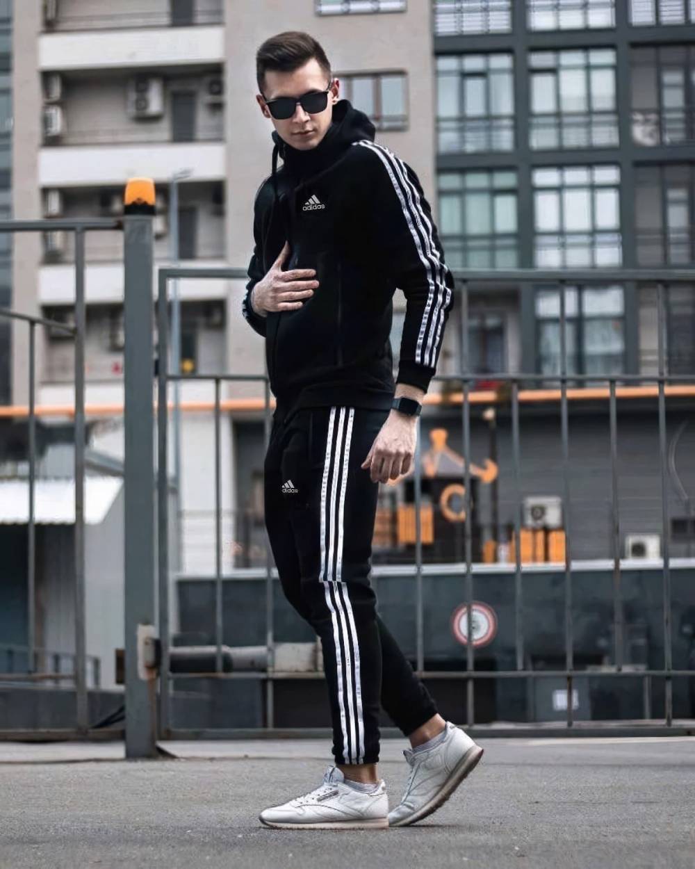 Спортивний костюм чоловічий "Cold" чорний