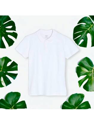 Мужская футболка "Polo" белая