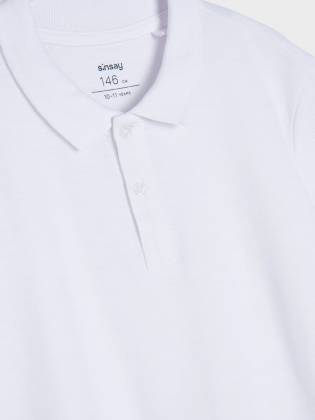 Мужская футболка "Polo" белая