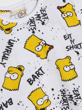 Мужская футболка "Simpsons" белая