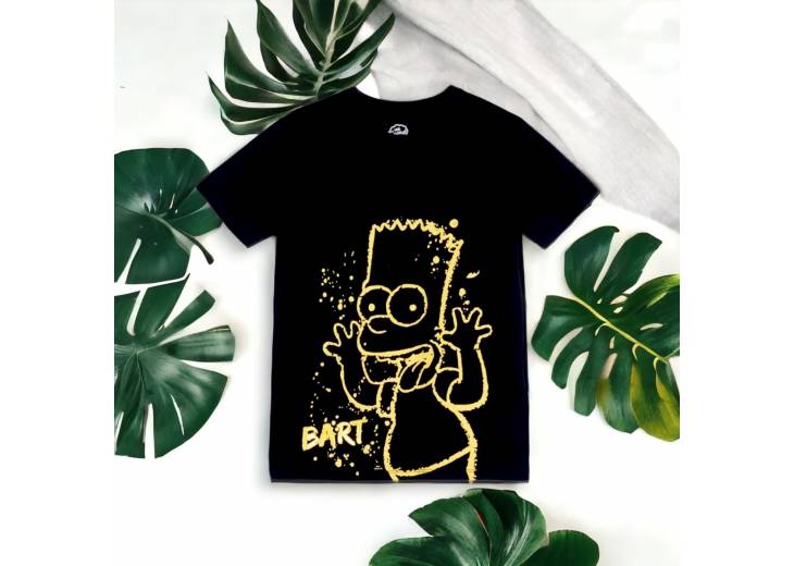 Мужская футболка "Simpsons" черная