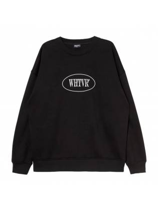 Мужской свитшот "WHTVR" черный