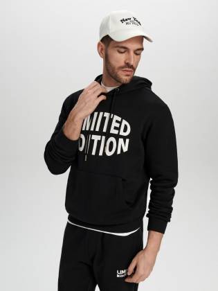 Мужская худи "Limited" черная