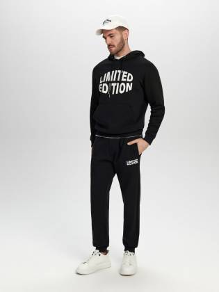 Мужская худи "Limited" черная
