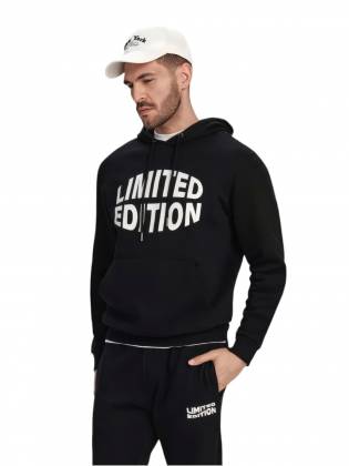 Мужская худи "Limited" черная
