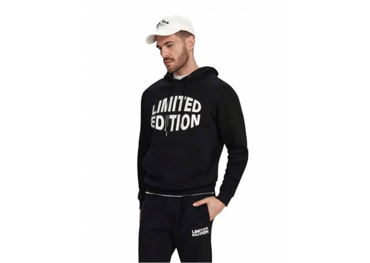 Мужская худи "Limited" черная