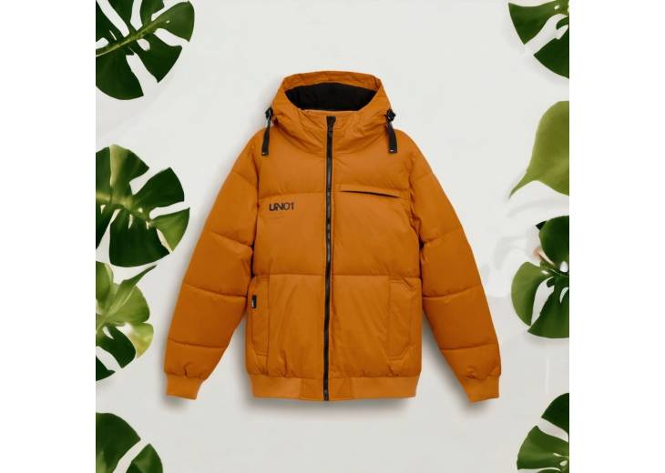 Зимняя куртка "Yellow" оранжевая