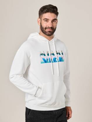 Мужской свитшот "Miami Vice" молочный