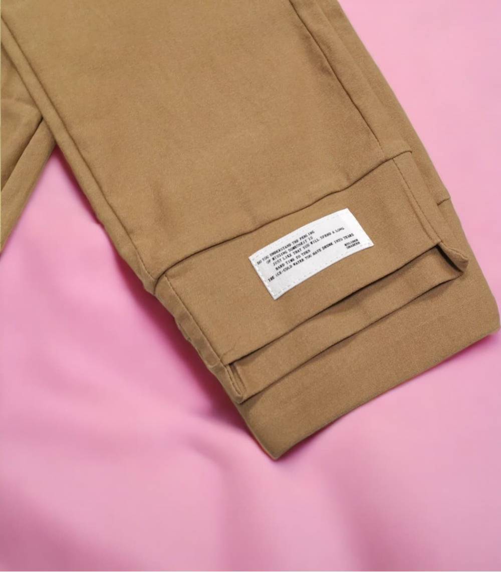 Спортивні штани "Label" бежеві