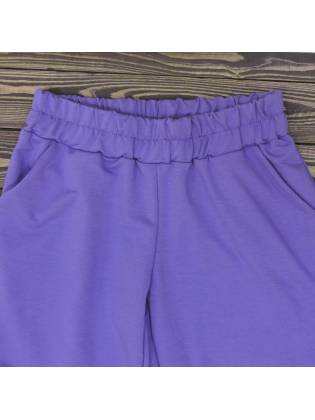 Спортивный костюм "Short" фиолетовый