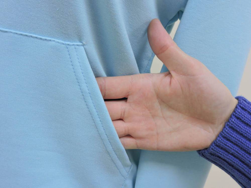 Жіночий спортивний костюм "String" блакитний