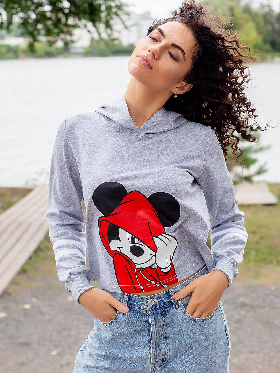 Жіноча худий "Mouse" сіра