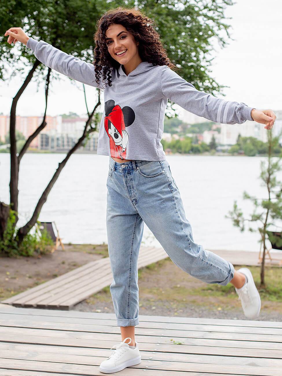 Жіноча худий "Mouse" сіра